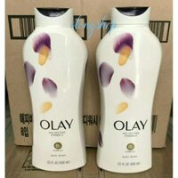 Sữa tắm Olay Age Defying with Vitamin E chống lão hóa  (650ml) của Mỹ