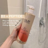 Sữa Tắm Olay B3 Dưỡng Thể Trắng Da, Dưỡng Ẩm Cho Làn Da Trắng Sáng Mịn Màng Hơn