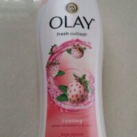 Sữa tắm OLay fresh outlast strawbery white and mint