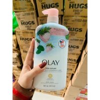 SỮA TẮM OLAY FRESH OUTLAST WHITE STRAWBERRY & MINT 887ML - 15331