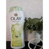 Sữa Tắm OLAY Fresh Outlast Crisp Pear & Fuji Apple 700ml 100% Chính Hãng