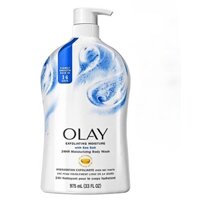 Sữa Tắm Olay Hương  Lavender  và Tẩy Tế Bào Chết Muối Biển  975ml