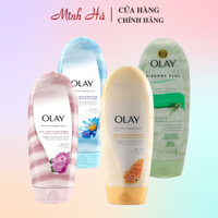 Sữa tắm Olay Moisture Ribbons Plus 532ml dưỡng ẩm làm sáng da