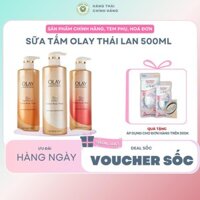 SỮA TẮM OLAY THÁI LAN 500ml - Dưỡng ẩm, làm sạch da , hương thơm dịu nhẹ, sản phẩm chăm sóc da hàng đầu từ Thái Lan