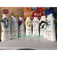 sữa Tắm Olay Trắng Da Dưỡng Ẩm 650ml Nhập Khẩu Mỹ