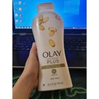 Sữa Tắm Olay Ultra Moisture Plus chai 700ml từ Mỹ Dưỡng Ẩm cho cơ thể