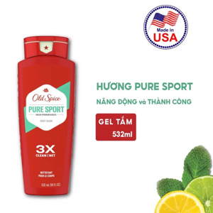 Sữa tắm Old Spice Pure Sport 532ml
