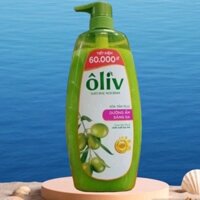 SỮA TẮM ÔLIV 1 LÍT DƯỠNG ẨM SÁNG DA TỪ ÔLIU NGUYÊN CHẤT VÀ CHIẾT XUẤT HẠT NHO HÀNG CHÍNH HÃNG