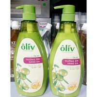 Sữa tắm Oliv dưỡng ẩm sáng mịn 650ml
