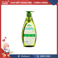 Sữa tắm Oliv dưỡng da mềm mịn chai 650ml