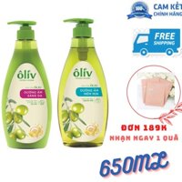 Sữa Tắm Ôliv Natural Nourishing Dưỡng Ẩm Sáng Da 650ml