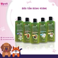Sữa Tắm Olive 450ml Giúp Trắng Lông Tự Nhiên Cho Chó Mèo