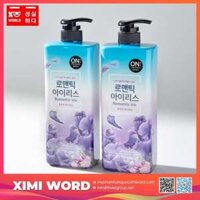 Sữa Tắm On: The Body Dưỡng Ẩm Hương Hoa Diên Vĩ 900g Romantic Iris Body Wash