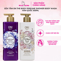 SỮA TẮM ON THE BODY PERFUME SHOWER BODY WASH HÀN QUỐC 500ML [Môi Son Má Hồng]
