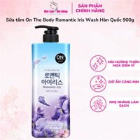 Sữa tắm On The Body Romantic Iris Wash Hàn Quốc 900g