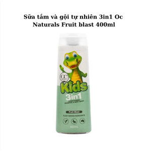 Sữa tắm Organic care Kids Fruit blast 400ml
