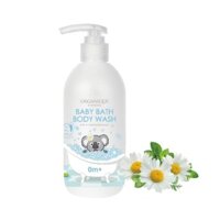 Sữa Tắm Organique Chăm Sóc Da Bé Baby Bath&Body Wash 300mL