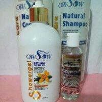 SỮA TẮM OWSOW (500ml- 1000ml) ( MUA 1 CHAI SỮA TẮM TẶNG 1 CHAI DẦU GỘI 100ML)