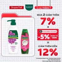 Sữa tắm Palmolive 100% chiết xuất từ hoa phong lan 500g và Dầu gội Palmolive có dầu xả karetin & dầu oliu 180ml