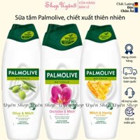 Sữa Tắm Palmolive Naturals HÀNG ĐỨC Chiết Xuất Thiên Nhiên Dưỡng Ẩm, Da Mịn Màng Như Nhung 750ml