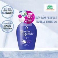 SỮA TẮM PERFECT BUBBLE SHISEIDO