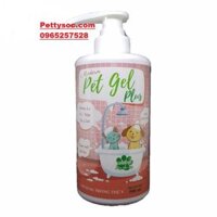 Sữa tắm phòng và trị ve rận cho chó mèo Pet gel Plus 500ml