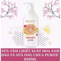 Sữa tắm PURITE hương anh đào 850ml