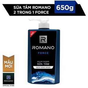 Sữa tắm Romano Force 650g