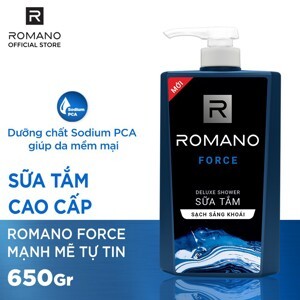 Sữa tắm Romano Force 650g