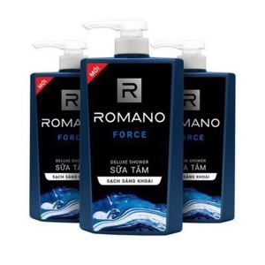 Sữa tắm Romano Force 650g