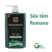 Sữa tắm Romano nam tính dung tích 650ml