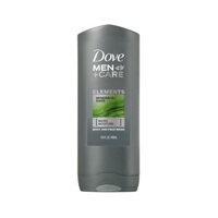 Sữa tắm & rửa mặt 2 trong 1 cho nam Dove Men + Care Elements Minerals + Sage Body Wash 400ml (Mỹ)