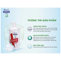 Sữa tắm sạch sâu kháng khuẩn Biore’ Guard màu Đỏ 800gr