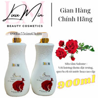 Sữa Tắm Salome Tinh Chất Hoa Hồng Đỏ 900ml.