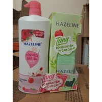 Sữa tắm sáng da Hazeline Matcha Lựu Đỏ