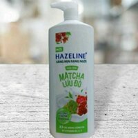 SỮA TẮM SÁNG DA HAZELINE MATCHA & LỰU ĐỎ 1KG MỚI,HÀNG CHÍNH HÃNG