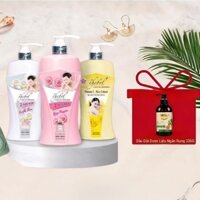 Sữa Tắm Sáng Da Hương Nước Hoa Thebol "Em Tắm Anh Yêu" 1200Ml