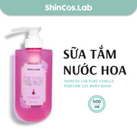 Sữa tắm ShincosLab Pure Vanilla hương nước hoa Vani thuần chay 500ml