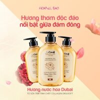 Sữa tắm shower gel dưỡng ẩm Dr Susoft tinh chất collagen dưỡng trắng da hương nước hoa