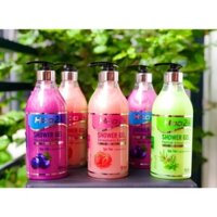 SỮA TẮM SHOWER GEL HOO24H ( CHIẾT XUẤT THẢO MỘC, DÂU TÂY, VIỆT QUẤT)