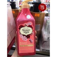 Sữa Tắm Shower Mate Romatic Rose & Cherry Blossom Body Wash 550G