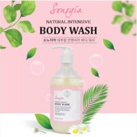 Sữa tắm SONOGIA Natural Intensive body wash 500g nhập khẩu Hàn Quốc