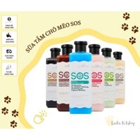 Sữa tắm SOS chính hãng cho chó mèo chăm sóc lông làm đẹp thú cưng - 530 ml | LAILA PET SHOP