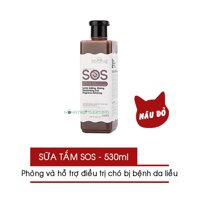Sữa tắm SOS [Màu Nâu Đỏ] 530ml - Dành cho Chó Lông Bông xù Poodle Pomerian - [Nông Trại Thú Cưng]