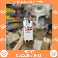 Sữa Tắm SOS Nâu Cho Chó Mèo lông màu tối ( Nâu, đỏ,…)