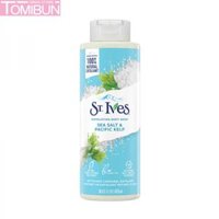 SỮA TẮM ST.IVES CHIẾT XUẤT MUỐI BIỂN VÀ TẢO LÀM SẠCH SÂU 650ML