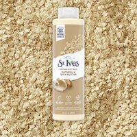 Sữa Tắm St.Ives Dưỡng Ẩm Da Yến Mạch & Bơ Hạt Mỡ 473ml Oatmeal & Shea Butter Soothing Body Wash (New Packaging)