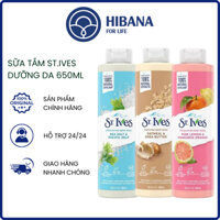 Sữa Tắm St.Ives Tẩy Tế Bào Chết Dịu Nhẹ Dưỡng Da Soothing Body Wash 650ml