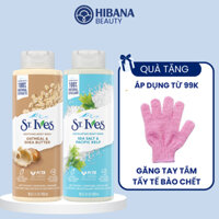 Sữa Tắm St.Ives Tẩy Tế Bào Chết Dịu Nhẹ Dưỡng Da Soothing Body Wash 473ml