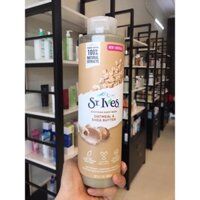 Sữa tắm ST.LVES muối biển và tảo bẹ, ST.LVES Yến mạch và bơ hạt mỡ